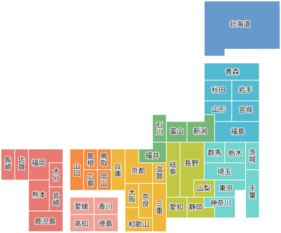 都道府県マップ